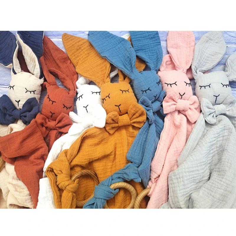 Baby Security Towel Soothe Appease Towel Soft Cotton Muslin Bib Animal Rabbit
Baby Security Towel Soothe Appease Towel Soft Cotton Muslin Bib Animal Rabbit