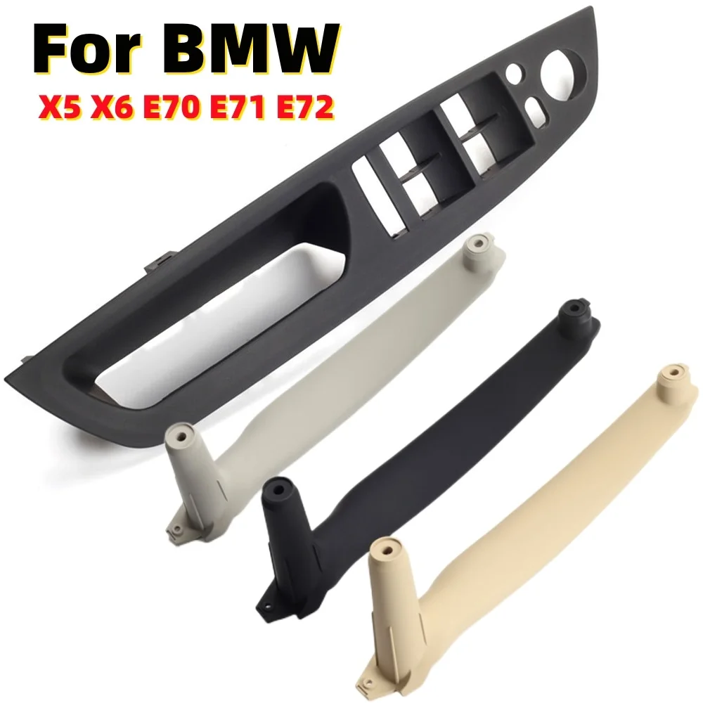 LHD RHD Car Beige Black Armrest Car left Right Interior Door Handle Inner Panel Pull Trim Cover For BMW E70 E71 X5 X6 
LHD RHD Car Beige Black Armrest Car left Right Interior Door Handle Inner Panel Pull Trim Cover For BMW E70 E71 X5 X6