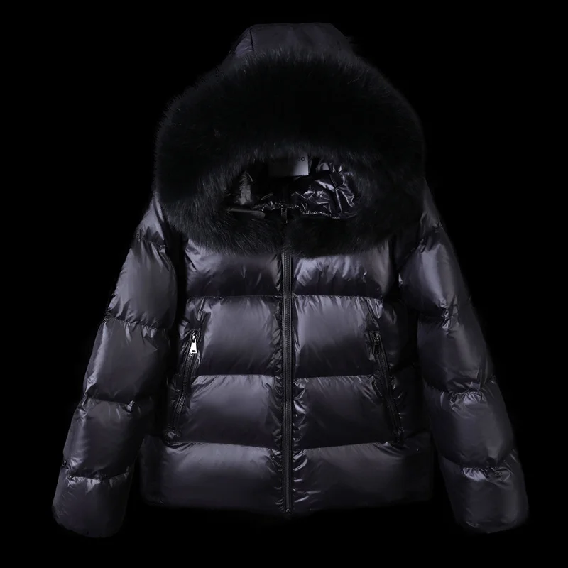 maomaokong Winter Female Parkas White Duck Down Jacket Real Fox fur Collar Hooded Warm Women's Feather Coat Outwear
maomaokong Winter Female Parkas White Duck Down Jacket Real Fox fur Collar Hooded Warm Women's Feather Coat Outwear