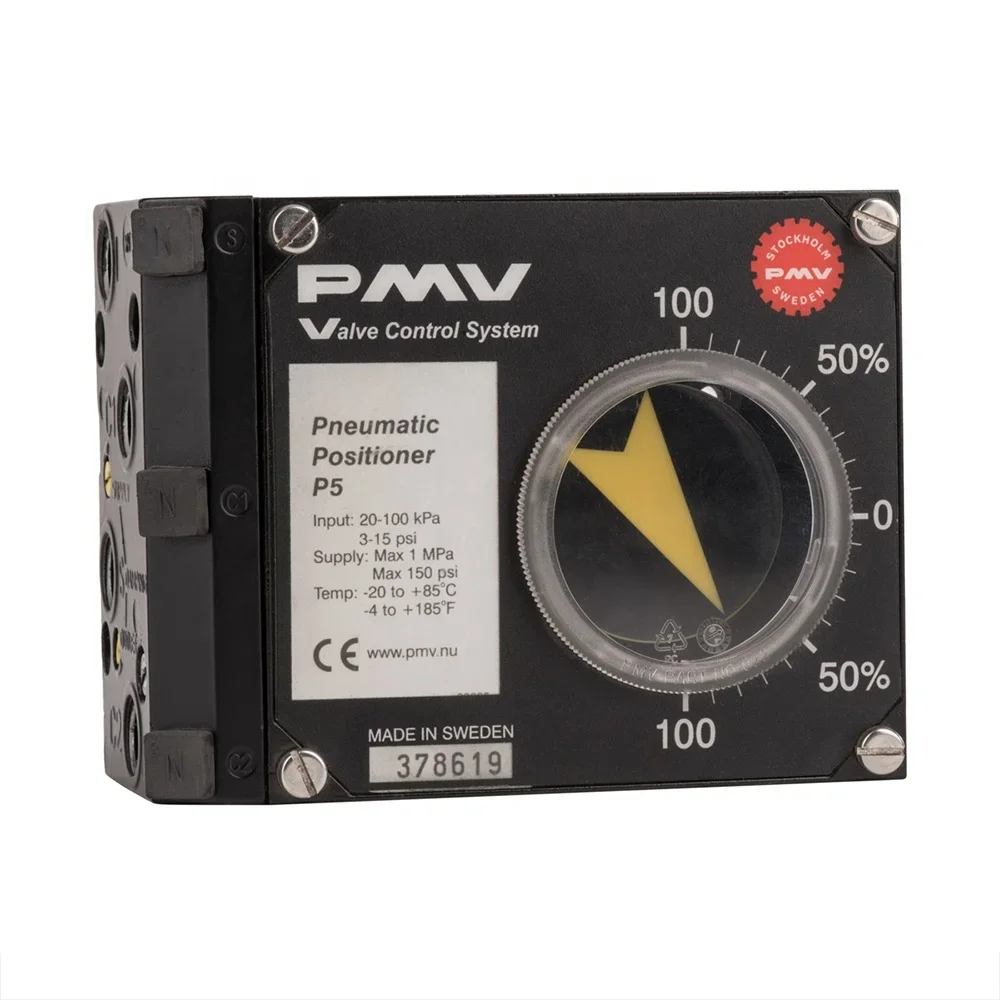 Original Flowserve PMV P4/P5 Pneumatic Positioner PMV EP5 Electro Pneumatic Analog Positioners PMV D3
Original Flowserve PMV P4/P5 Pneumatic Positioner PMV EP5 Electro Pneumatic Analog Positioners PMV D3
