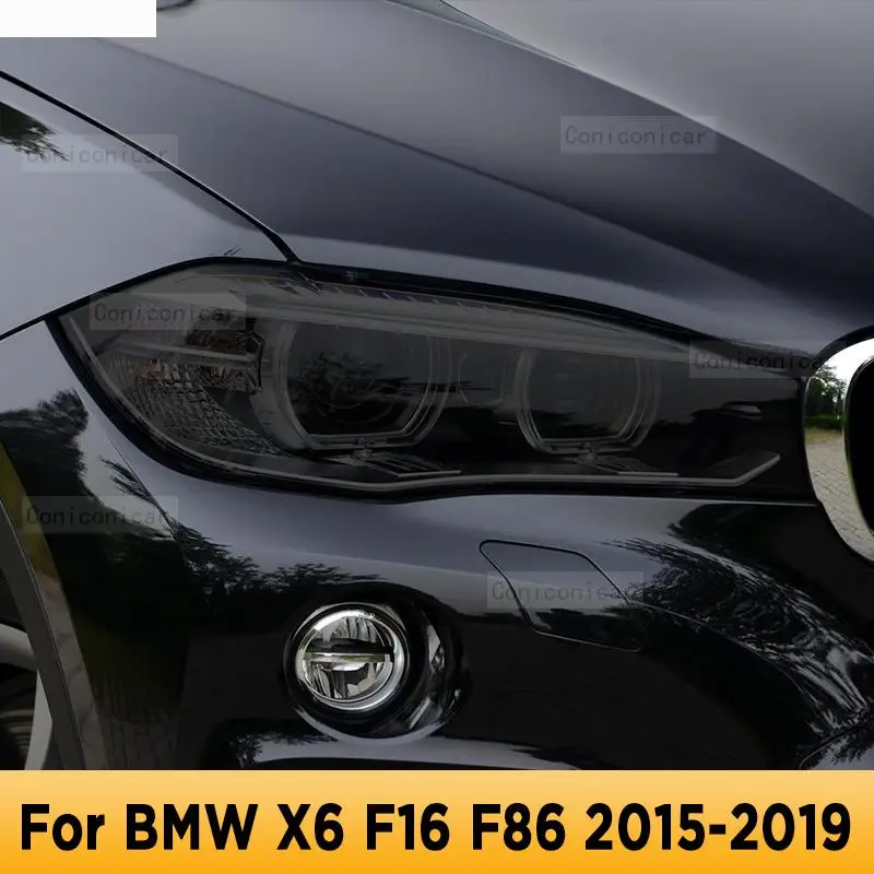 Car Headlight Tint Anti-Scratch Smoked Black Protective Film Self Healing TPU Stickers For BMW X6 F16 F86 2015-2019 Accessories
Car Headlight Tint Anti-Scratch Smoked Black Protective Film Self Healing TPU Stickers For BMW X6 F16 F86 2015-2019 Accessories