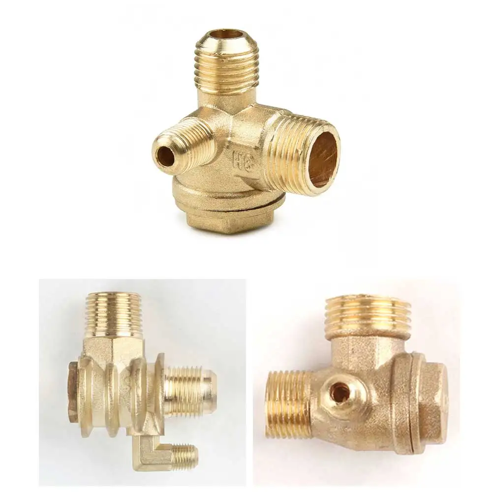 Air Compressor Check Valve Accessories Air Pump Check Valves Brass Brand New And High Quality Replacement Parts
Air Compressor Check Valve Accessories Air Pump Check Valves Brass Brand New And High Quality Replacement Parts