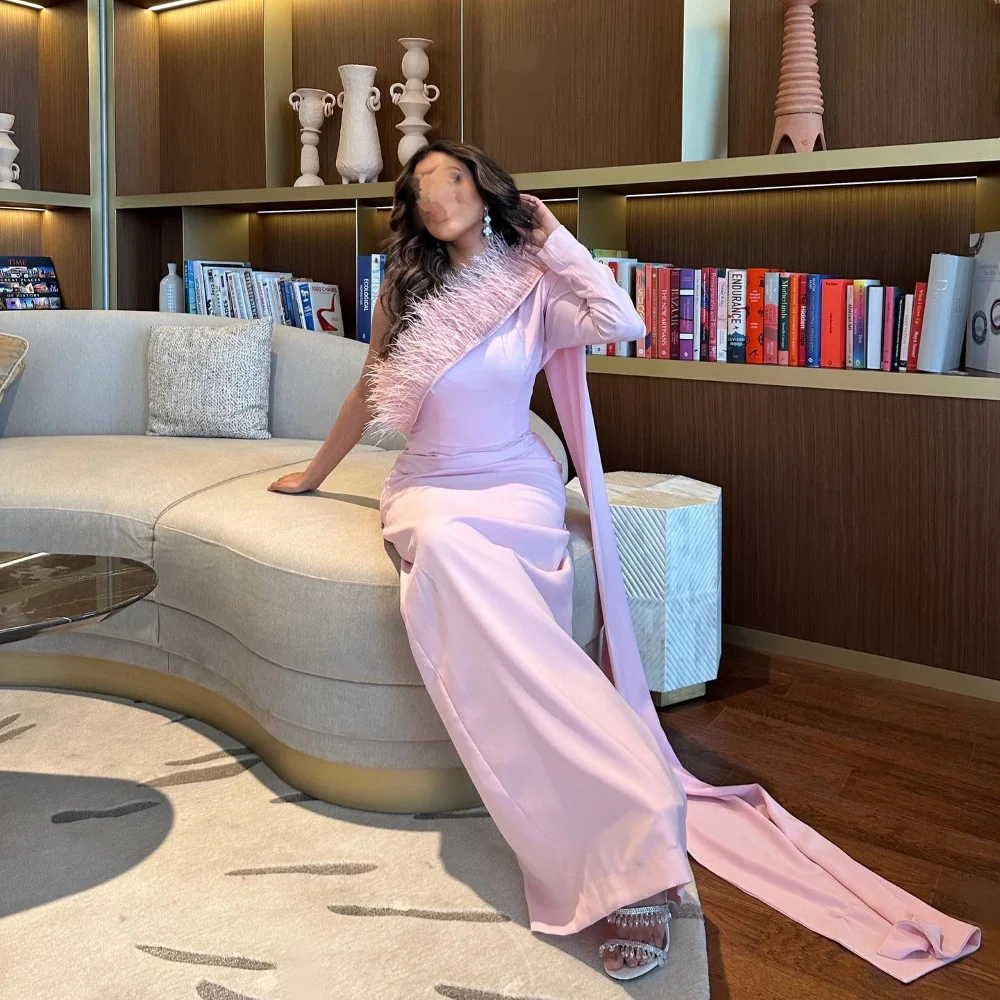 FLORINE TULIRAIN Summer Trumpet Floor-Length Evening Dress Elegant One-Shoulder Feather Formal Prom Gown For Sexy Women 2023
FLORINE TULIRAIN Summer Trumpet Floor-Length Evening Dress Elegant One-Shoulder Feather Formal Prom Gown For Sexy Women 2023