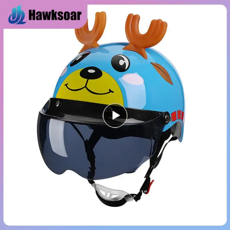With Short Brown Goggles Safety Helmets Portable Motorcycle Helmet Universal Cute Unisex Four Seasons Helmet Car Accessories
With Short Brown Goggles Safety Helmets Portable Motorcycle Helmet Universal Cute Unisex Four Seasons Helmet Car Accessories