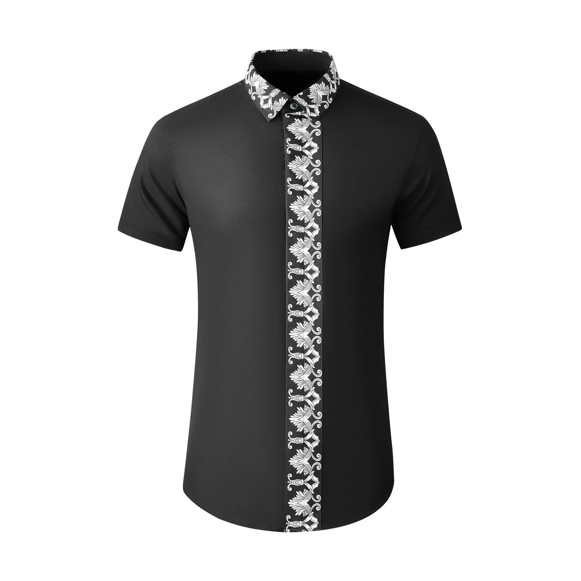 Рубашка мужская с вышивкой, Роскошная блузка с бижутерией, Стильная летняя сорочка 
Рубашка мужская с вышивкой, Роскошная блузка с бижутерией, Стильная летняя сорочка