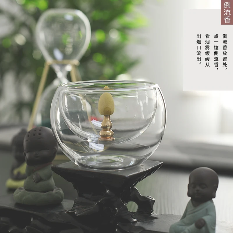 Glass Scented Candle Holder Home Room Decor Incense Candlestick Holder Household Sandalwood Mosquito Coil Incense Incense Burner
Glass Scented Candle Holder Home Room Decor Incense Candlestick Holder Household Sandalwood Mosquito Coil Incense Incense Burner
