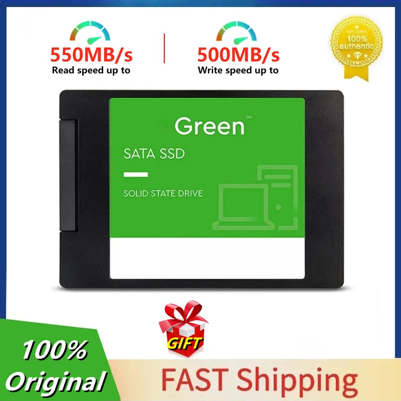 

New Blue/Green/Red SSD 4TB Internal Solid State Disque 500GB 1TB 2TB 3D NAND SATA3 2.5" SSD For Laptop NoteBook PC