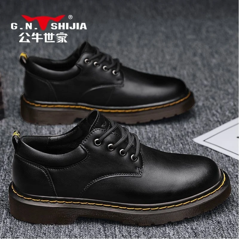High quality Men's Shoes 2023 New Leather English Style Low Top Martin Single Retro Casual High rise
High quality Men's Shoes 2023 New Leather English Style Low Top Martin Single Retro Casual High rise