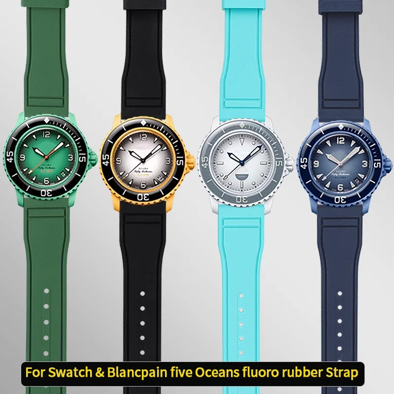 22mm High Quality Soft fluoro rubber Strap for S-watch Fashion Diving Sports WatchBand bracelet tools
22mm High Quality Soft fluoro rubber Strap for S-watch Fashion Diving Sports WatchBand bracelet tools