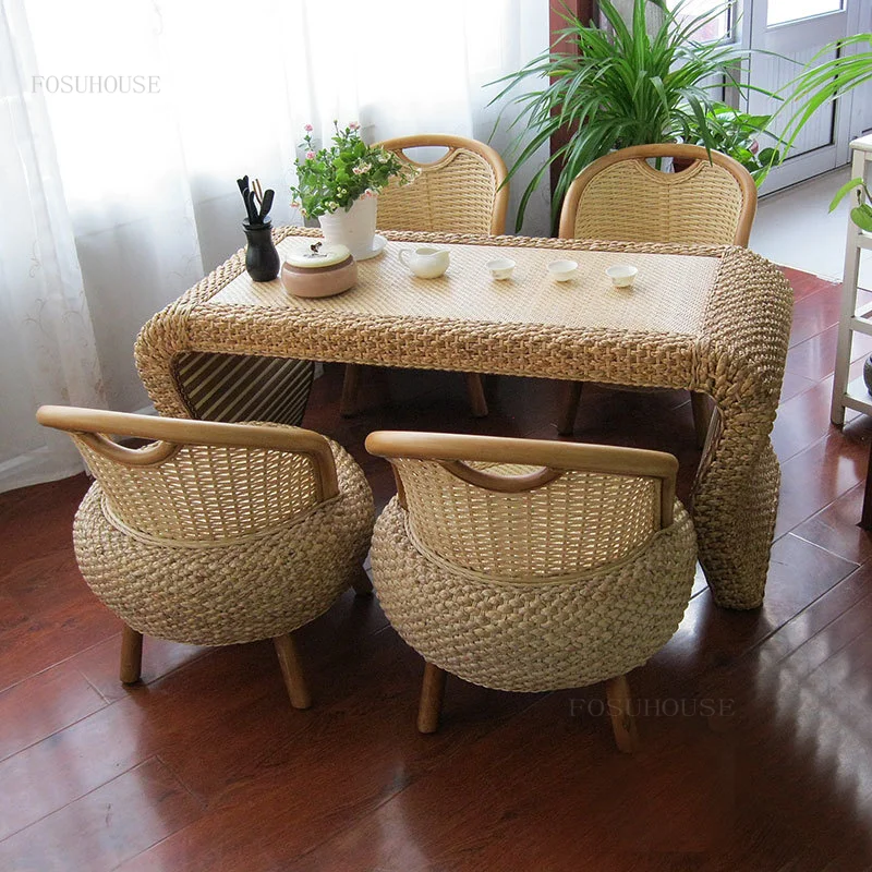 Rattan Living Room Furniture Coffee Table Simple Modern Small Apartment Bedroom Tea Tables Balcony Tatami Rectangular Side Table
Rattan Living Room Furniture Coffee Table Simple Modern Small Apartment Bedroom Tea Tables Balcony Tatami Rectangular Side Table