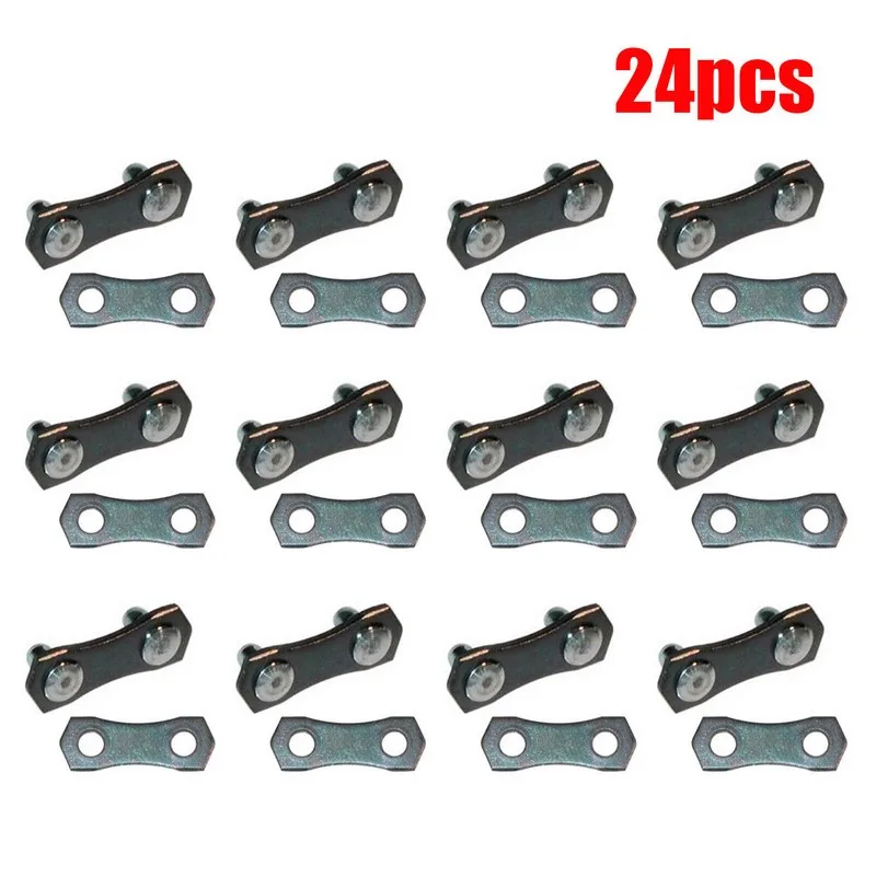 12 Sets Chainsaw Chain Links Repair Part Size 3/8LP Pitch - .050 Gauge Replaces Chainsaw Chain Buckle Accessories
12 Sets Chainsaw Chain Links Repair Part Size 3/8LP Pitch - .050 Gauge Replaces Chainsaw Chain Buckle Accessories