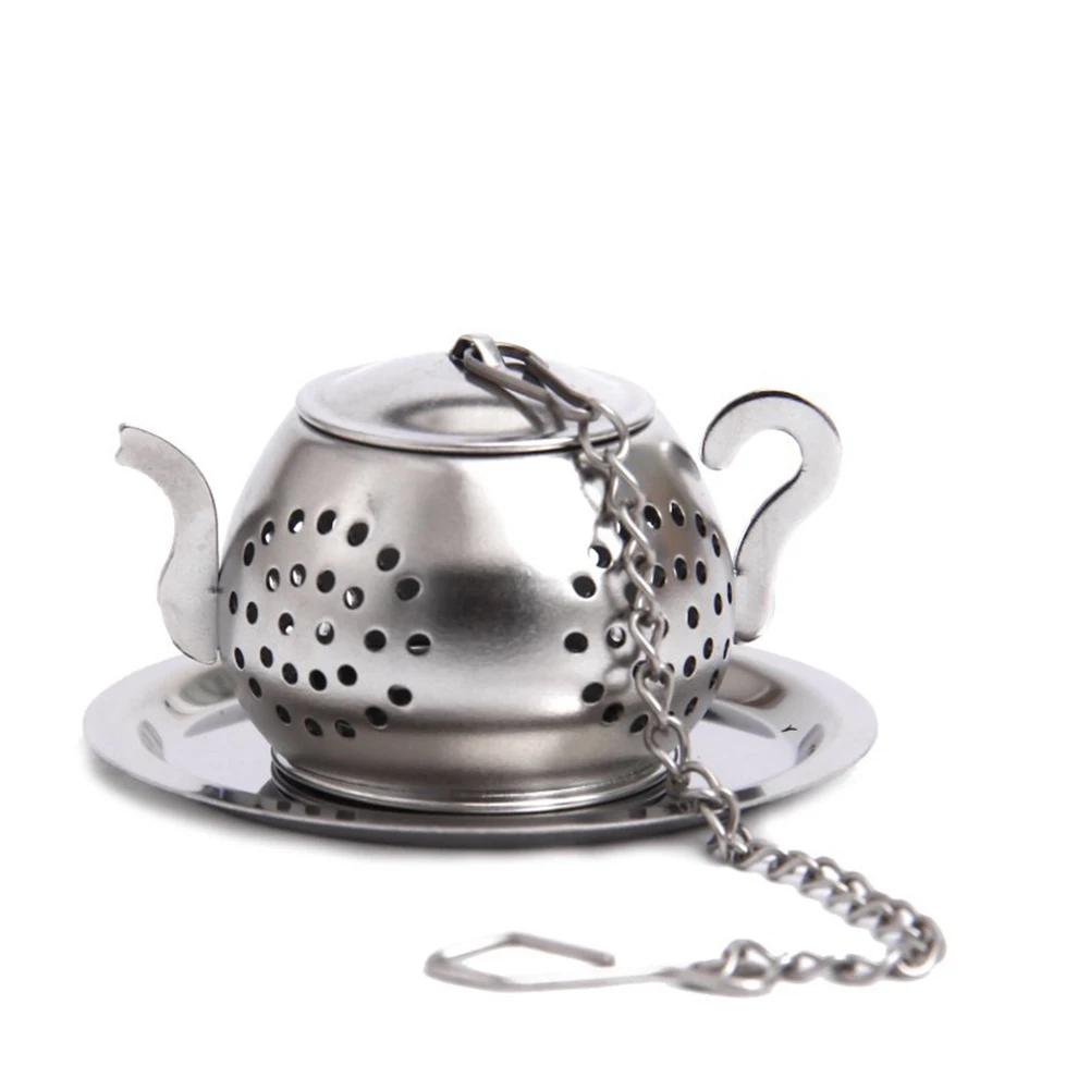 1pc Tea Infuser with Lid & Tray 304 Stainless Steel Tea Infuser Strainer Herb Spice Loose Leaf Filter Teaware Teapot Accessories
1pc Tea Infuser with Lid & Tray 304 Stainless Steel Tea Infuser Strainer Herb Spice Loose Leaf Filter Teaware Teapot Accessories