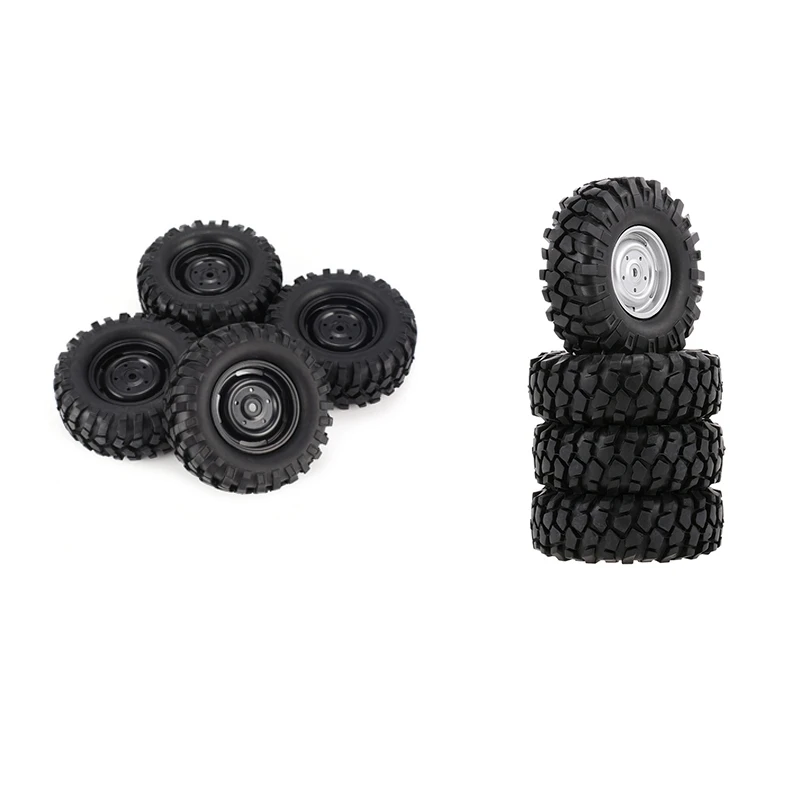 96Mm 1.9In Plastic Wheel Rim Rubber Tires Set For 1/10 RC Crawler Car Traxxas TRX4 RC4WD D90 Axial SCX10 Tamiya CC01
96Mm 1.9In Plastic Wheel Rim Rubber Tires Set For 1/10 RC Crawler Car Traxxas TRX4 RC4WD D90 Axial SCX10 Tamiya CC01