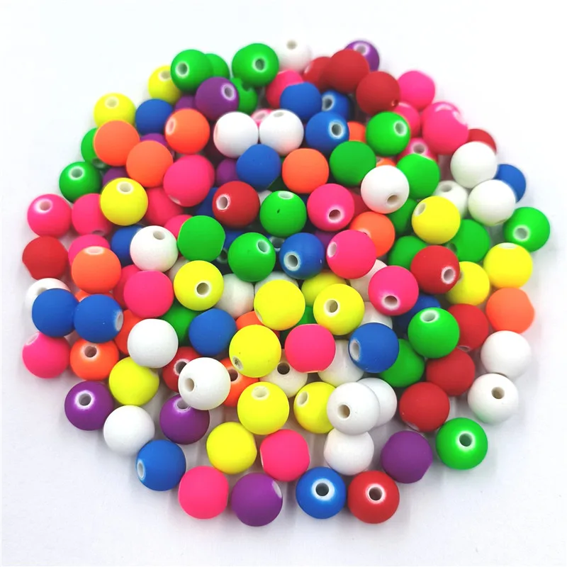 20Pcs Ball Beads Candy Color DIY Handmade Beading Accessories Plastic Solid Dispersion Beads Necklace Bracelet
20Pcs Ball Beads Candy Color DIY Handmade Beading Accessories Plastic Solid Dispersion Beads Necklace Bracelet