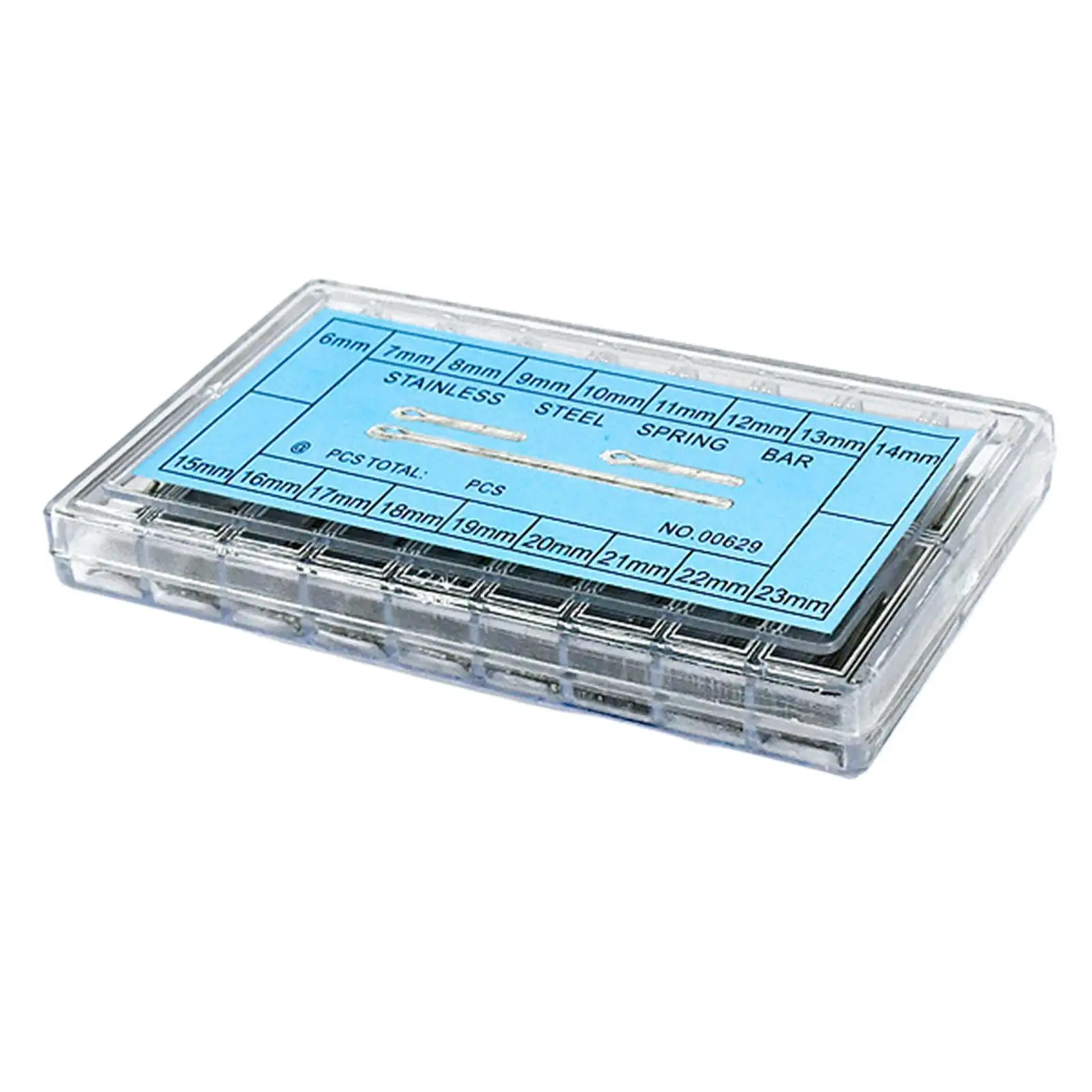 360x Metal Watch Band Link Pins 6-23mm Connect Bar Pin Strap Link Pins Repair Tools Organized in A Box Straight Pin 18 Sizes
360x Metal Watch Band Link Pins 6-23mm Connect Bar Pin Strap Link Pins Repair Tools Organized in A Box Straight Pin 18 Sizes