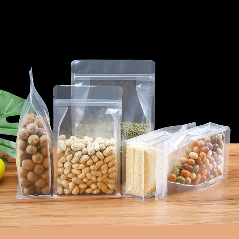 50pcs Resealable Stand Up Clear Plastic Packaging Zip Lock Bag Cereals Food Fruits Rice Candy Gifts Bean Tea Nut Storage Pouches
50pcs Resealable Stand Up Clear Plastic Packaging Zip Lock Bag Cereals Food Fruits Rice Candy Gifts Bean Tea Nut Storage Pouches