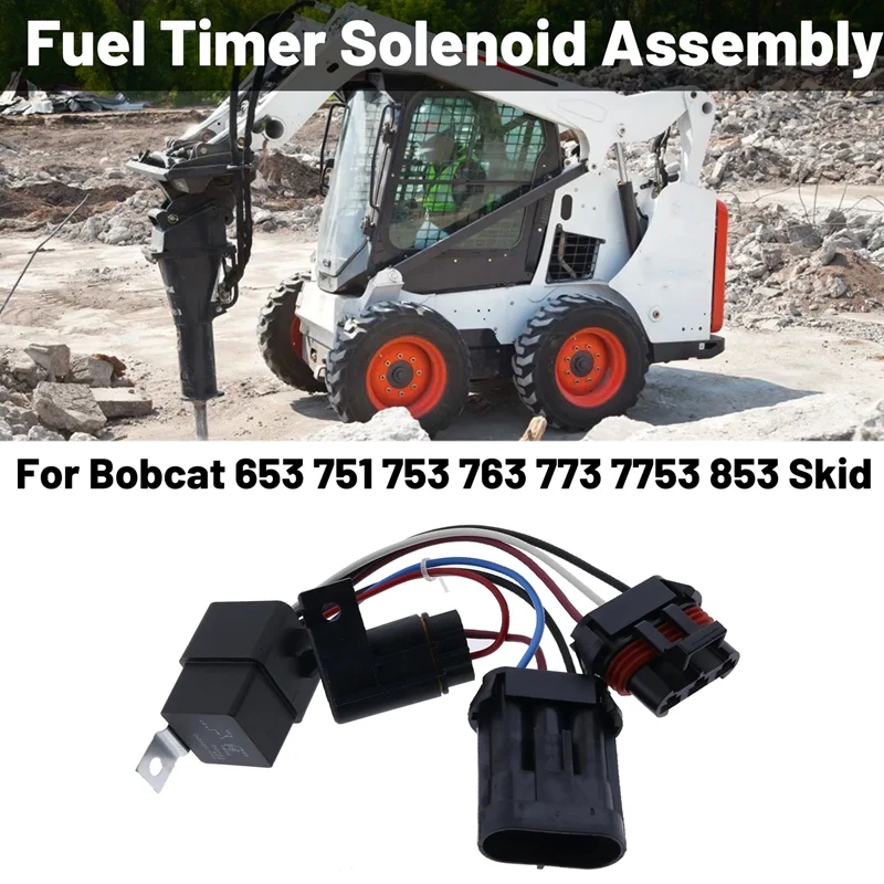 6669415 Excavators Fuel Timer Solenoid Assembly For Bobcat 653 751 753 763 773 7753 853
6669415 Excavators Fuel Timer Solenoid Assembly For Bobcat 653 751 753 763 773 7753 853