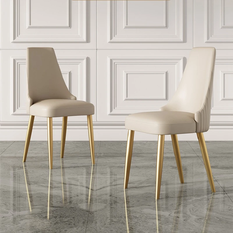 Beige Modern Beauty Salon Dining Chair Relax Designer Furniture Metal Modern Upholstered Minimalist Cadeira Jantar Chair SY50DC
Beige Modern Beauty Salon Dining Chair Relax Designer Furniture Metal Modern Upholstered Minimalist Cadeira Jantar Chair SY50DC