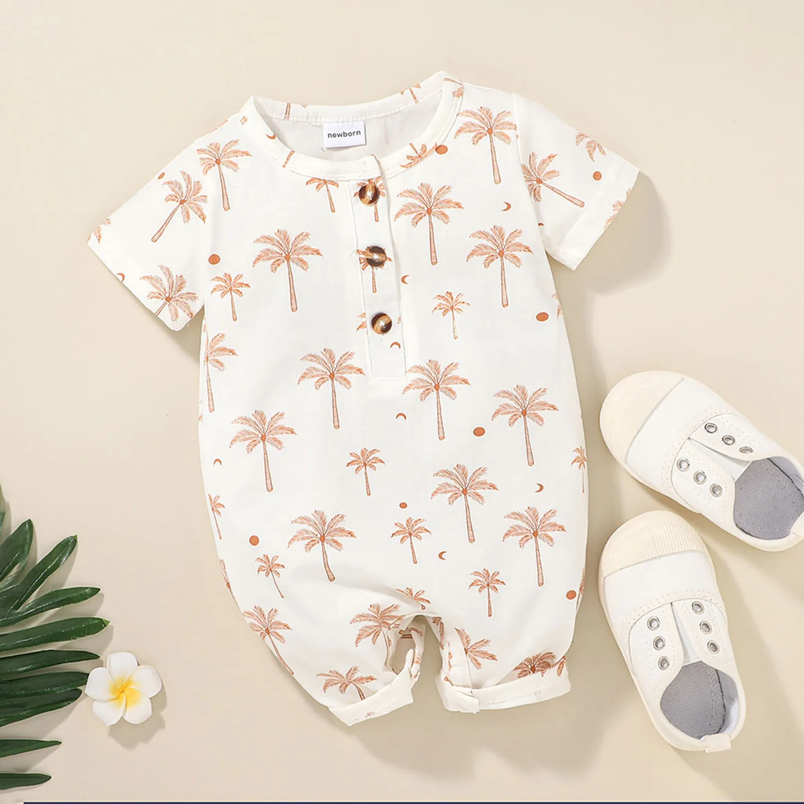 Newborn Infant Baby Boy Girl Clothes Summer Fashion Print Romper Short Sleeve Jumpsuit One Piece New Born Girl Outfits 0-12M
Newborn Infant Baby Boy Girl Clothes Summer Fashion Print Romper Short Sleeve Jumpsuit One Piece New Born Girl Outfits 0-12M
