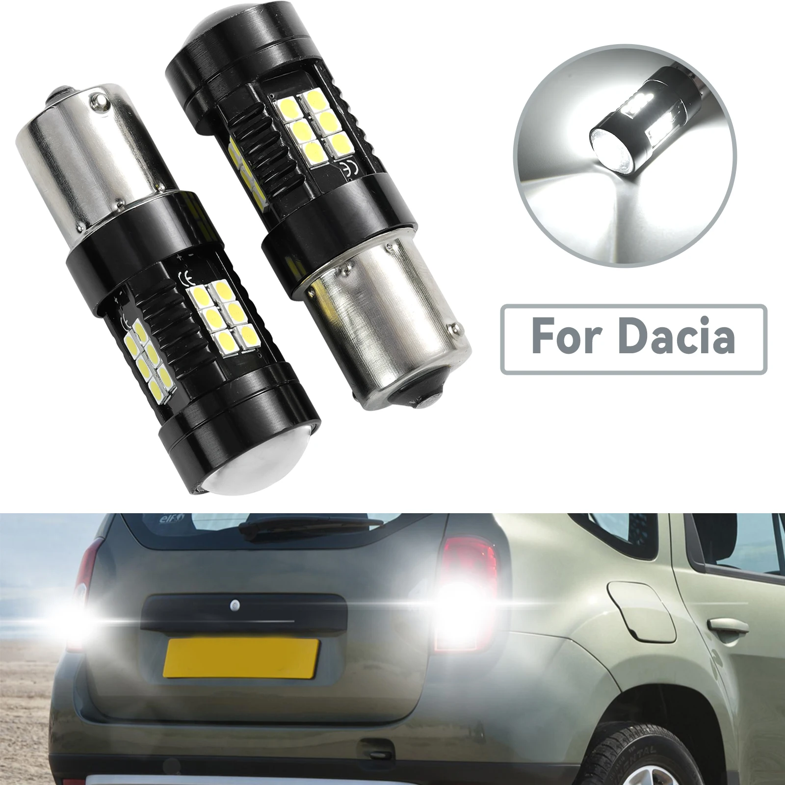2 шт. светодиодный резервный фонарь заднего хода Canbus аксессуары для Dacia Duster 2010 2011 2012 2013 2014 2015 2016 2017 6000K ксеноновый белый
2 шт. светодиодный резервный фонарь заднего хода Canbus аксессуары для Dacia Duster 2010 2011 2012 2013 2014 2015 2016 2017 6000K ксеноновый белый