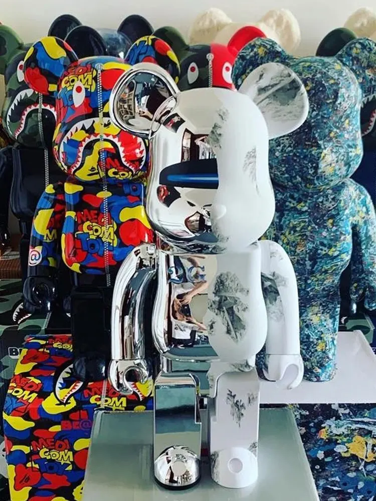 28cm 400% Bearbrick Bear@brick Action Figures Block Bear PVC Model Figures DIY Paint Doll slimited Toys Children Birthday Gifts
28cm 400% Bearbrick Bear@brick Action Figures Block Bear PVC Model Figures DIY Paint Doll slimited Toys Children Birthday Gifts