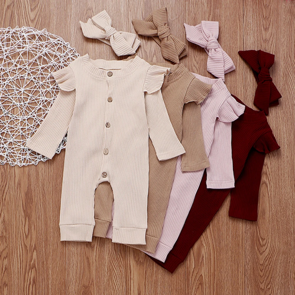 Casual Jumpsuit Onesies Clothes Infant One-piece Suit Waffle Comfortable Cotton Soft Baby Boy Rompers Long Sleeve Girls Boutique
Casual Jumpsuit Onesies Clothes Infant One-piece Suit Waffle Comfortable Cotton Soft Baby Boy Rompers Long Sleeve Girls Boutique