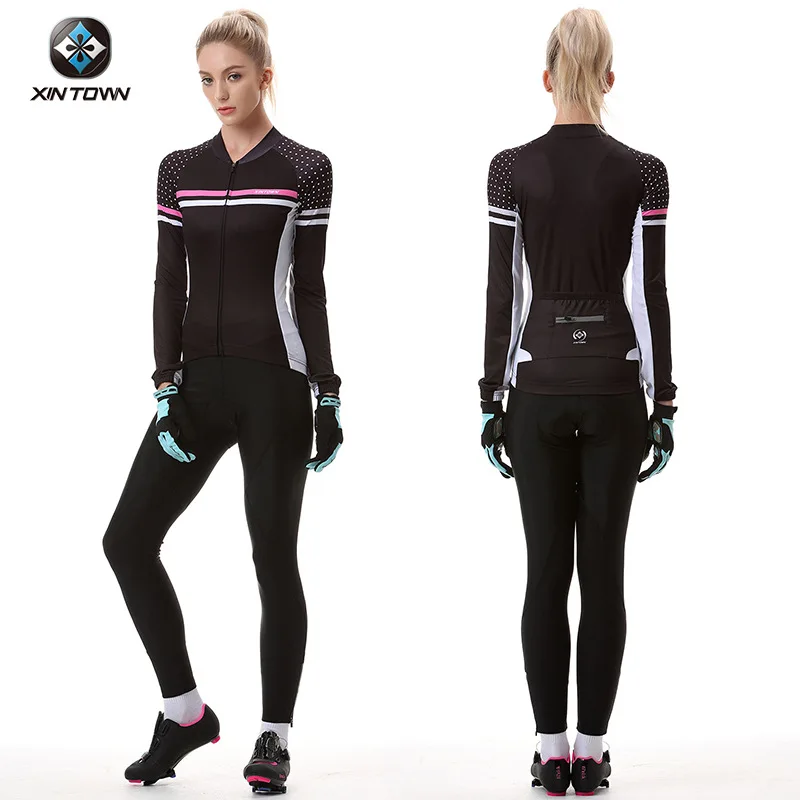 New Bicycle Cycling Suit Set Autumn and Winter Thickened Bicycle Suit Women's Cycling Suit Tight Outdoor Sportswear
New Bicycle Cycling Suit Set Autumn and Winter Thickened Bicycle Suit Women's Cycling Suit Tight Outdoor Sportswear