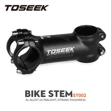 TOSEEK Ultralight Bicycle Handlebar Stem 7 Degree 35 Degree Mtb Stem 35mm 45mm Power Mtb 31.8mm Aluminum Spare Parts For Bicycle