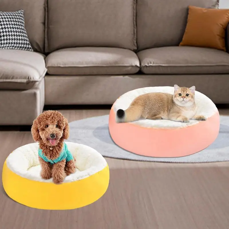 Plush Dog Kennel Washable Anti-Slip Round Warming Dog Cat Kennel Comfortable Fluffy Kennel Bed For Dogs Cats
Plush Dog Kennel Washable Anti-Slip Round Warming Dog Cat Kennel Comfortable Fluffy Kennel Bed For Dogs Cats