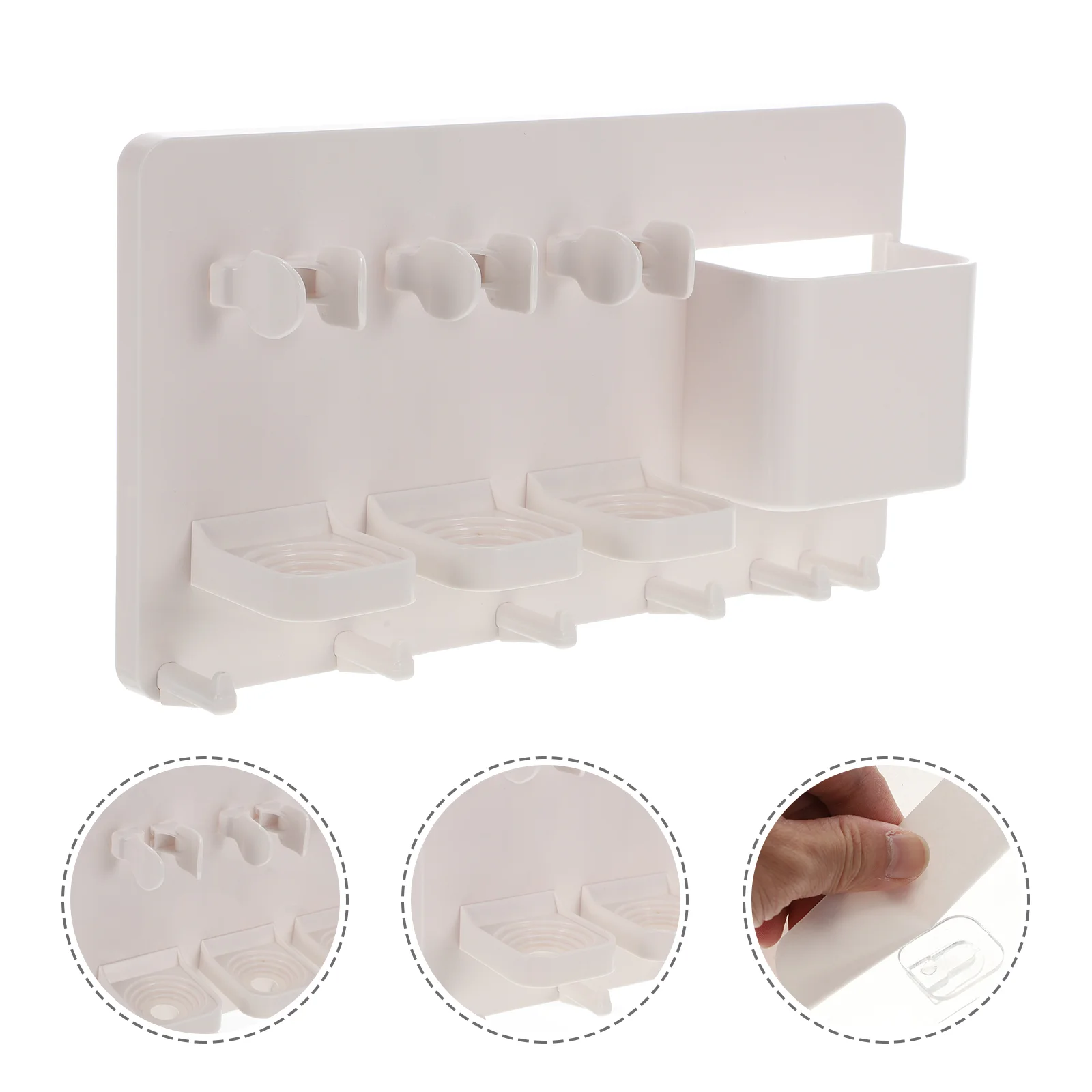 Para Toothpaste Cleanser Holder Toothbrushes Wall Rack Storage Hanger Tootbrush Caddy Moving Bathroom accessories
Para Toothpaste Cleanser Holder Toothbrushes Wall Rack Storage Hanger Tootbrush Caddy Moving Bathroom accessories