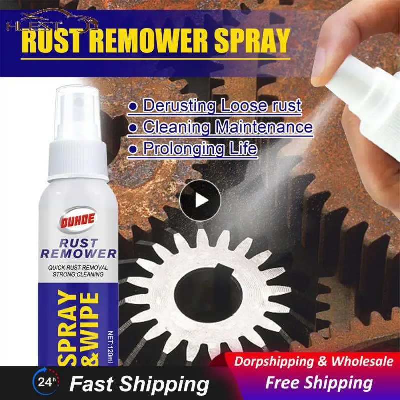Multipurpose Rust Inhibitor Rust Cleaner Spray Rust 120ml Rust Remover Household Cleaning Tool Moisturizing Derusting Spray Safe
Multipurpose Rust Inhibitor Rust Cleaner Spray Rust 120ml Rust Remover Household Cleaning Tool Moisturizing Derusting Spray Safe