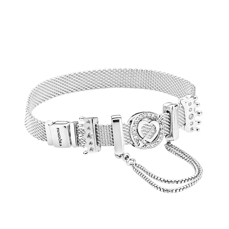 Fashion Jewelry For Women Mesh Bracelets Fit Original Fine Gifts DIY Beads Designer Charms 925 Sterling Silver Handmade Bangle
Fashion Jewelry For Women Mesh Bracelets Fit Original Fine Gifts DIY Beads Designer Charms 925 Sterling Silver Handmade Bangle