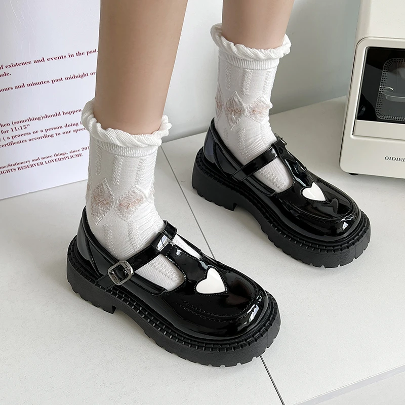 Shoes Lolita Shoes Women Japanese Style Mary Jane Shoes Women Vintage Girls High Heel Platform Shoes Big Size 39 College Student
Shoes Lolita Shoes Women Japanese Style Mary Jane Shoes Women Vintage Girls High Heel Platform Shoes Big Size 39 College Student
