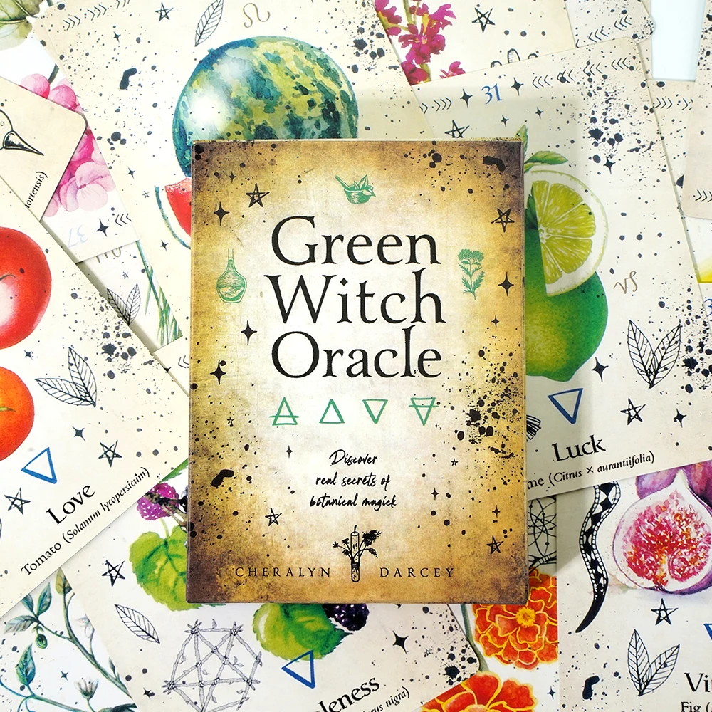 Green Witch Oracle Cards Discover Real Secrets of Occult Cards for Tarot Reading Awakened Soul Oracle Card Deck
Green Witch Oracle Cards Discover Real Secrets of Occult Cards for Tarot Reading Awakened Soul Oracle Card Deck