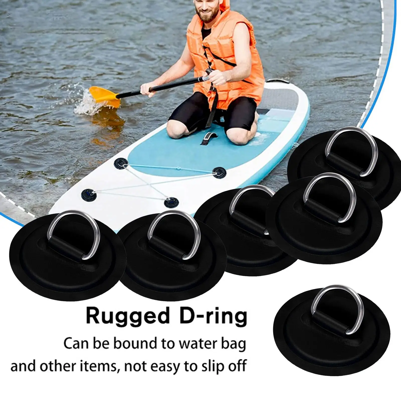 Patch D Ring Pad Corrosion-resistant Dinghy Easy To Apply For Inflatable Boat Kayak Stainless Steel Wear-resistance
Patch D Ring Pad Corrosion-resistant Dinghy Easy To Apply For Inflatable Boat Kayak Stainless Steel Wear-resistance