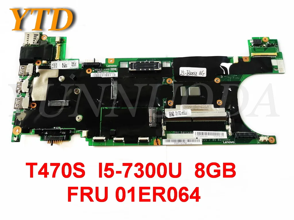 Оригинал для ноутбука Lenovo T470S материнская плата T470S I5-7300U 8GB FRU 01ER064 протестирована хорошая бесплатная доставка
Оригинал для ноутбука Lenovo T470S материнская плата T470S I5-7300U 8GB FRU 01ER064 протестирована хорошая бесплатная доставка
