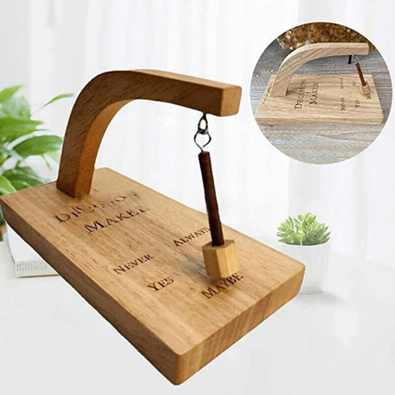 Tabletop Game Toy Home Ornament Executive Wooden Decision Maker In Indecisive Moments Swing Pendulums
Tabletop Game Toy Home Ornament Executive Wooden Decision Maker In Indecisive Moments Swing Pendulums