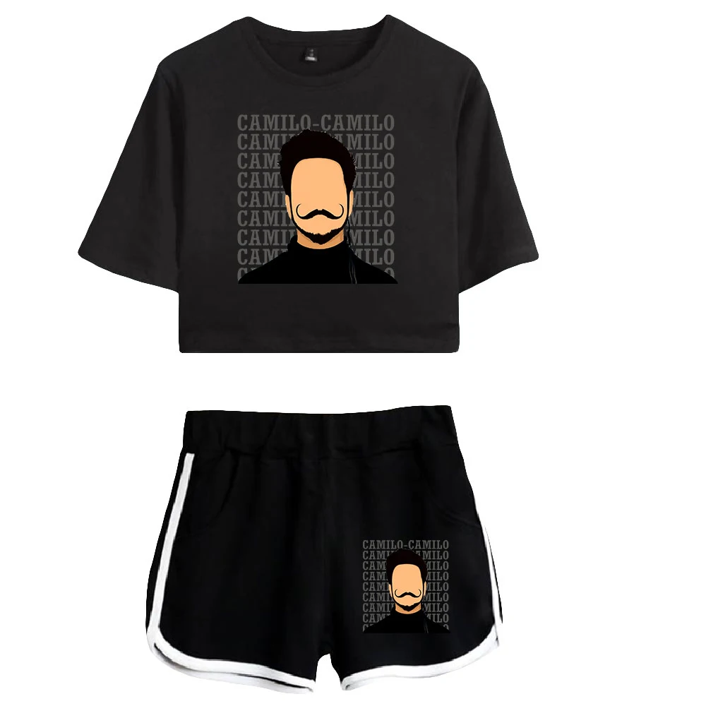 Gifted Camilo Summer Women/Girl Sets Sexy Short Tops+shorts Elastic Waist Kawaii Suits Two Piece Sets Streetwear Y2K
Gifted Camilo Summer Women/Girl Sets Sexy Short Tops+shorts Elastic Waist Kawaii Suits Two Piece Sets Streetwear Y2K