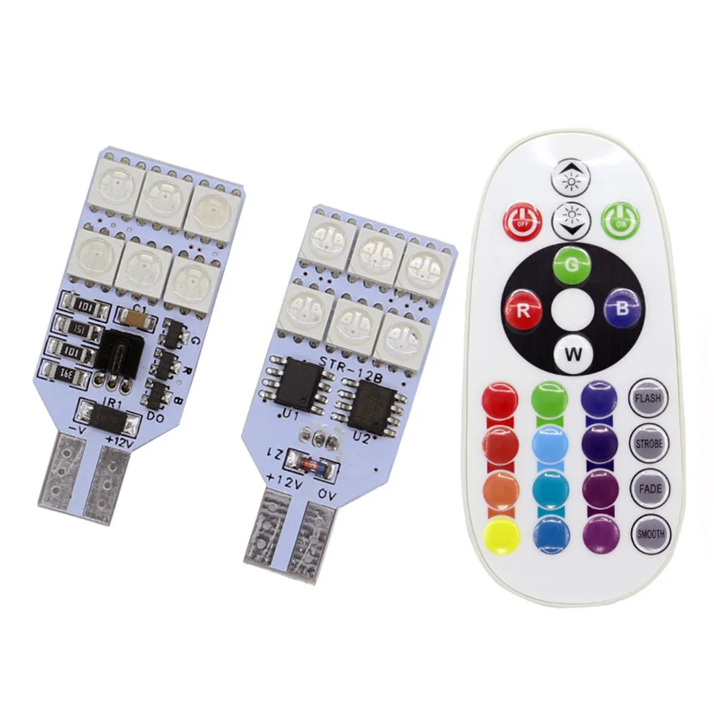 1 пара RGB 5050 12SMD Автомобильная фотопанель с дистанционным управлением Внутреннее освещение для автомобильного купола 
1 пара RGB 5050 12SMD Автомобильная фотопанель с дистанционным управлением Внутреннее освещение для автомобильного купола