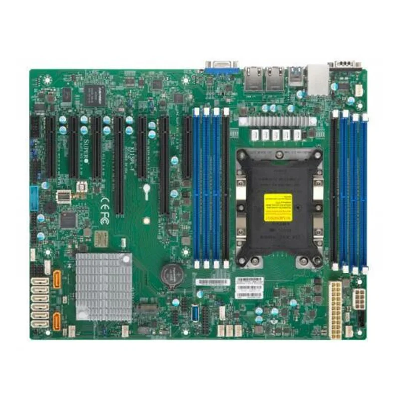 

Supermicro X11SPL-F материнская плата 2-го поколения Intel Xeon Масштабируемые процессоры с одним гнездом LGA-3647 (Socket P) поддерживается C621 ATX