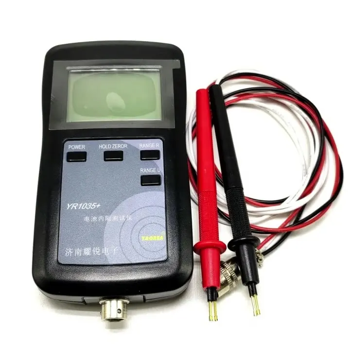 YR1035+ High-precision Lithium Battery Internal Resistance Meter Tester Quality Detector 18650 Dry Battery
YR1035+ High-precision Lithium Battery Internal Resistance Meter Tester Quality Detector 18650 Dry Battery