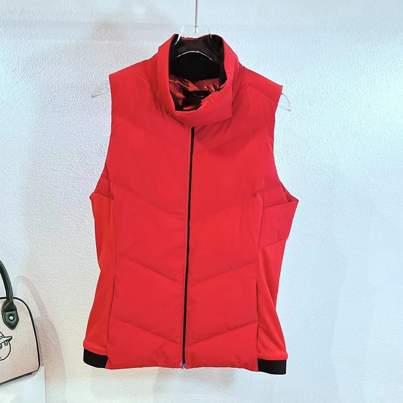 Golf Clothes Women's Thickened Down Vest Warm Fashion Thin Sports Casual Fluffy Vest Sleeveless
Golf Clothes Women's Thickened Down Vest Warm Fashion Thin Sports Casual Fluffy Vest Sleeveless