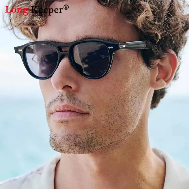 

Y2K Round Sunglasses Women Retro Oval Rice Spike Small Sun Glasses Men Brand Designer Outdoor Shades Driving Uv400 New Eyewear