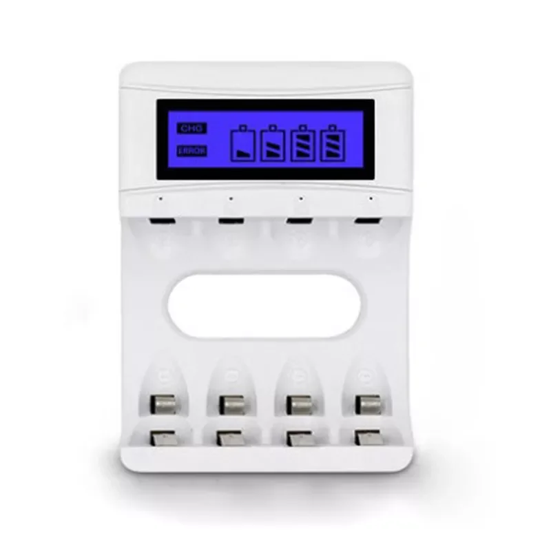 Slots Smart Intelligent Battery Charger Fast Charge For AA/ AAA NiCd NiMh Rechargeable Batteries LCD Display
Slots Smart Intelligent Battery Charger Fast Charge For AA/ AAA NiCd NiMh Rechargeable Batteries LCD Display
