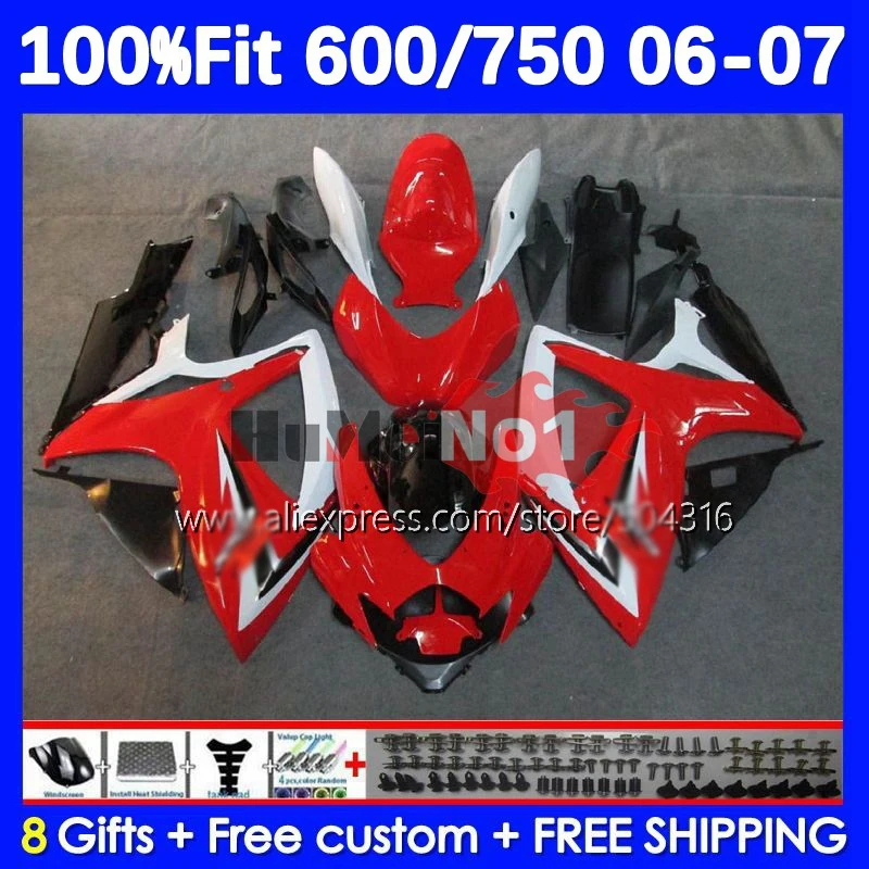 Injection Body For GSXR-750 GSXR 600 750 CC 600CC 16No.19 GSXR-600 K6 red glossy 750CC GSXR600 GSXR750 06 07 2006 2007 Fairing
Injection Body For GSXR-750 GSXR 600 750 CC 600CC 16No.19 GSXR-600 K6 red glossy 750CC GSXR600 GSXR750 06 07 2006 2007 Fairing