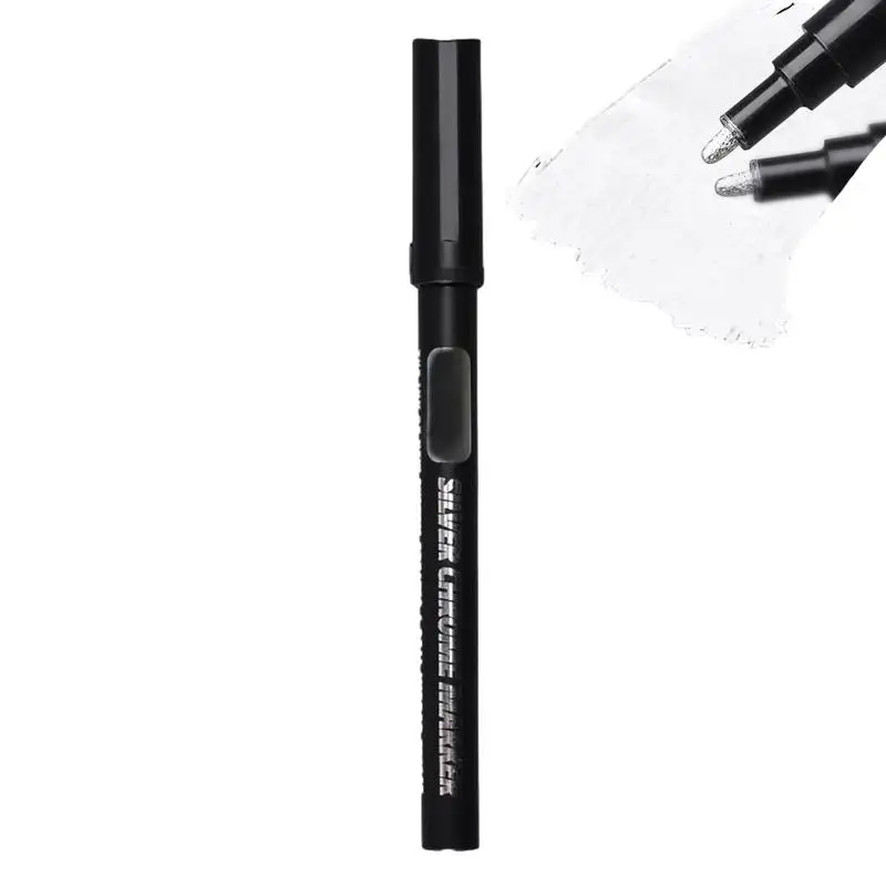 Silver Mirror Pen Craftworks Anti-UV Colorfast Mirror Markers With Iron Paint Ink Model Repairing Tools For Metal Foam Stone
Silver Mirror Pen Craftworks Anti-UV Colorfast Mirror Markers With Iron Paint Ink Model Repairing Tools For Metal Foam Stone