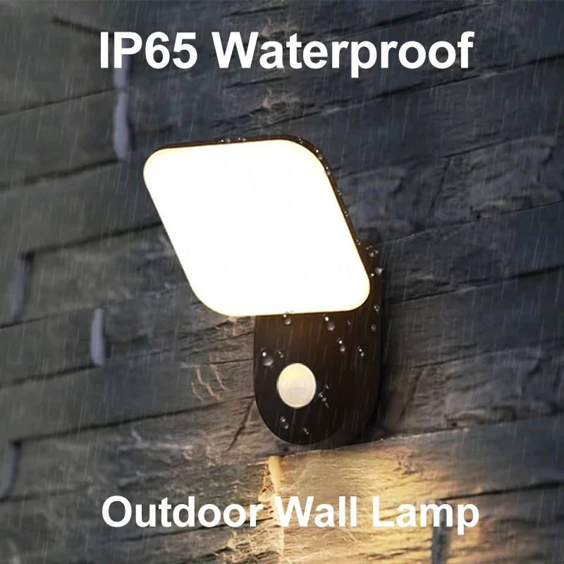 Outdoor Wall Lamp Waterproof Courtyard Balcony Garden Human Body Induction Bedroom Outside Simple Wall Super Bright Aisle Light
Outdoor Wall Lamp Waterproof Courtyard Balcony Garden Human Body Induction Bedroom Outside Simple Wall Super Bright Aisle Light