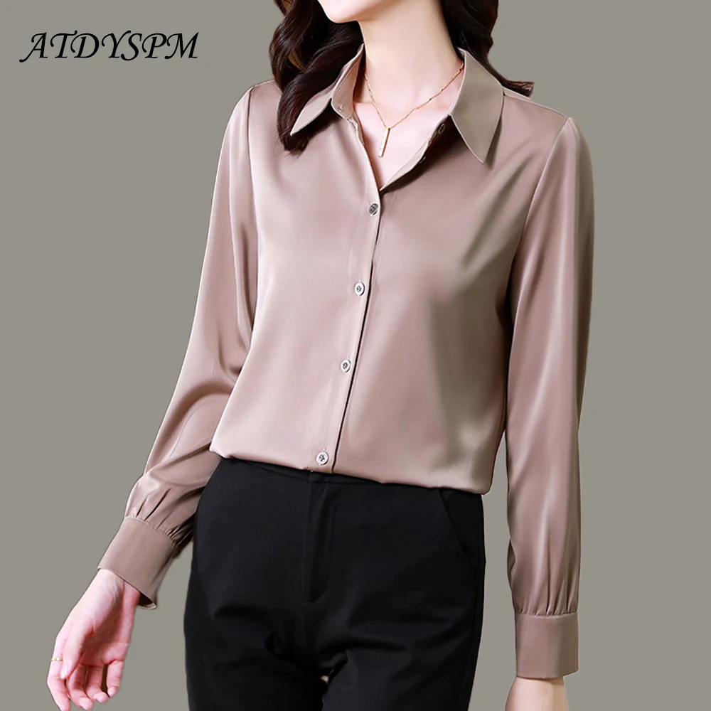 Elegant Office Lady Fashion Solid Satin Blouses Women 2023 Vintage Korean Formal OL Shirts Casual Female Basic Tops Blusas
Elegant Office Lady Fashion Solid Satin Blouses Women 2023 Vintage Korean Formal OL Shirts Casual Female Basic Tops Blusas