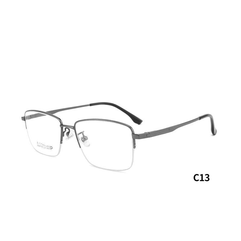 Kenbo Men's Classic Square Beta Titanium Optical Frame Semi Rimless Metal Glasses Frame Prescription Eyeglasses Frames
Kenbo Men's Classic Square Beta Titanium Optical Frame Semi Rimless Metal Glasses Frame Prescription Eyeglasses Frames
