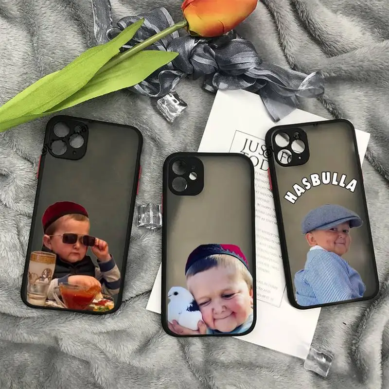 hasbulla funny Phone Case matte transparent For iphone 11 12 13 7 8 plus mini x xs xr pro max cover 
hasbulla funny Phone Case matte transparent For iphone 11 12 13 7 8 plus mini x xs xr pro max cover